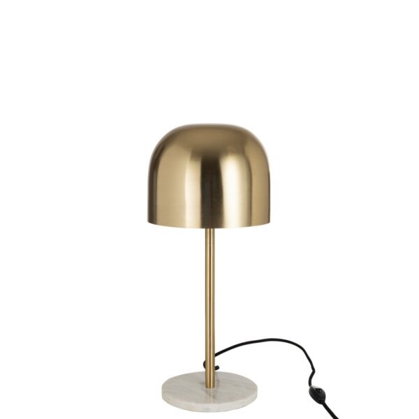Tafellamp Queen Metaal Marmer Goud